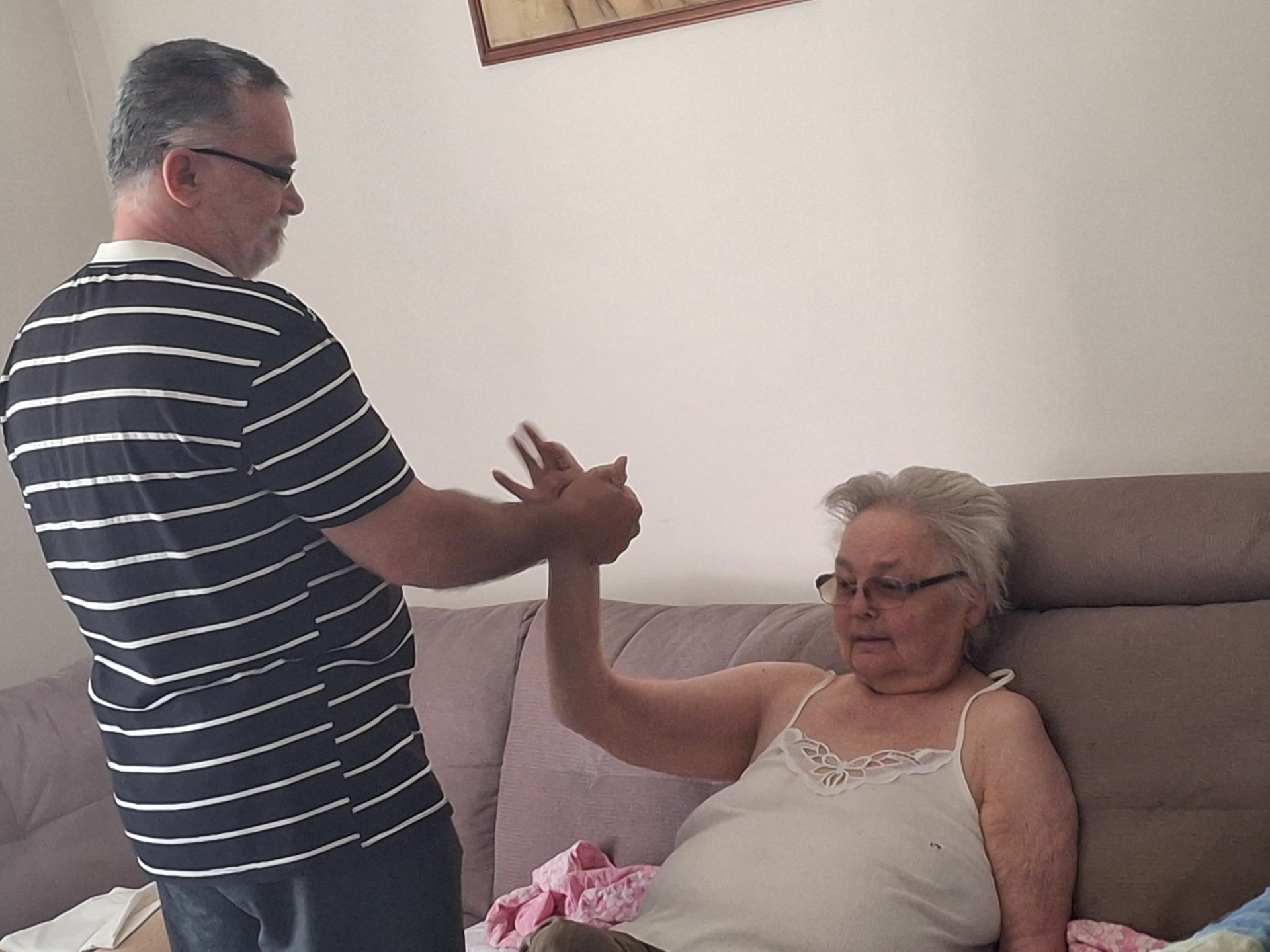 Súlyos Alzheimer kórban szenvedő gondozottunk Csongrád megye ( Szeged)